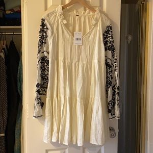 Free People Emerald City dress in Ivory